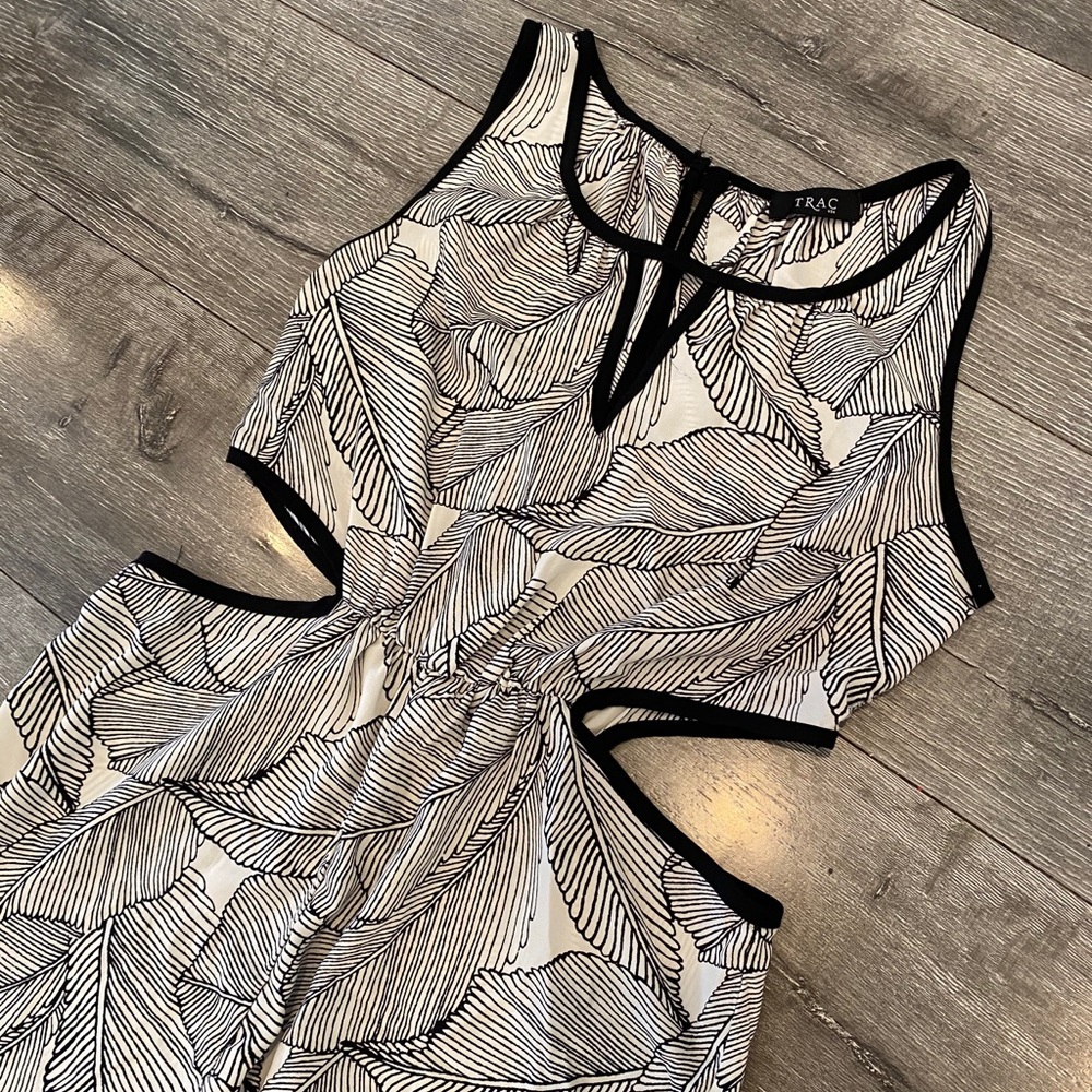 Black and White Jumpsuit